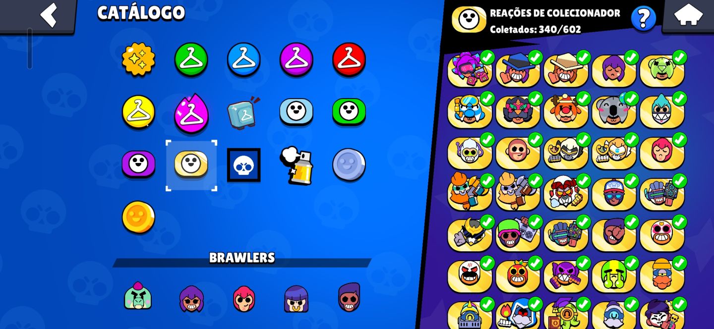 Conta da supercell gemada SKINS MUITO RARAS