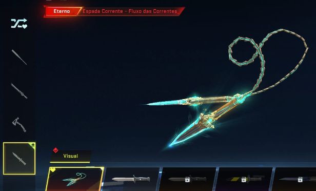 Conta de blood Striker a venda com várias skins eternas e ultra e skins raras