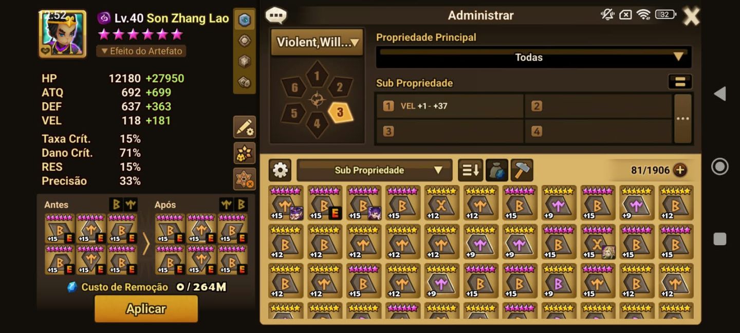 Conta 4 Ld combo shasha light mk dark
