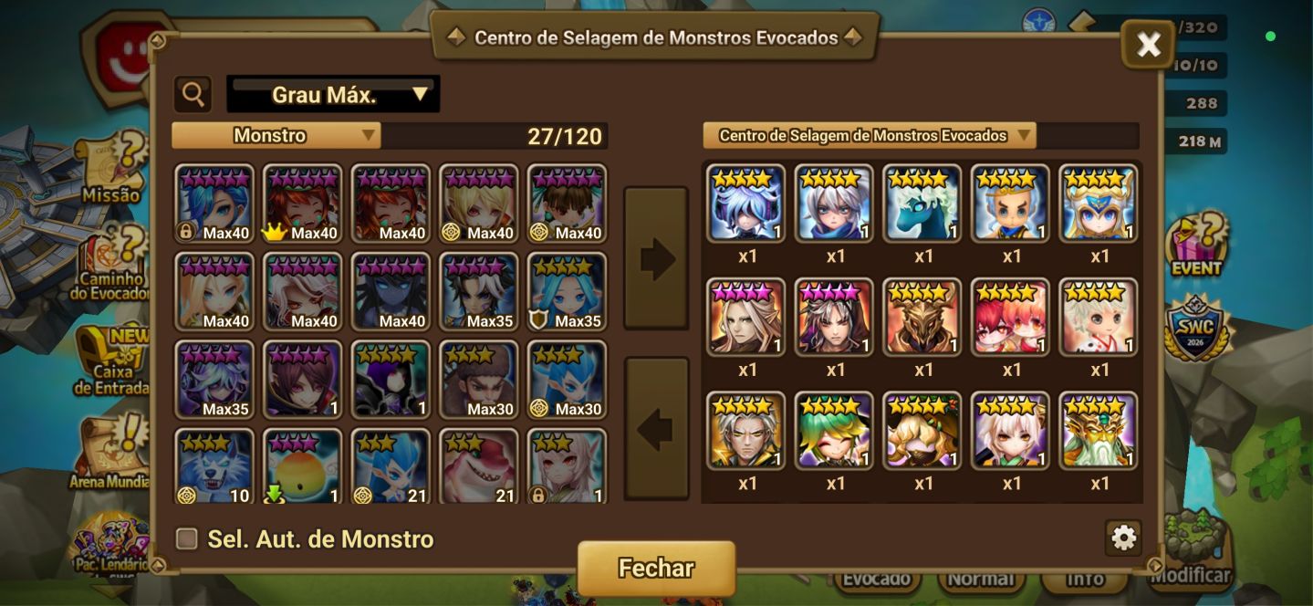 Triple LD - Summoners War - Cadiz, Fermion e Hacker