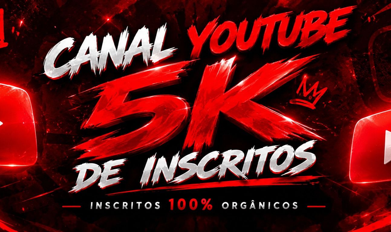 CONTA YOUTUBE 5K DE INSCRITOS