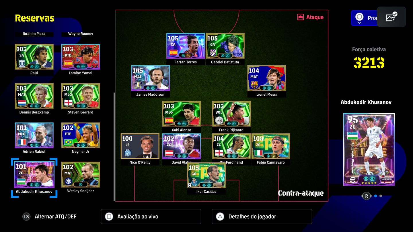 CONTA DE eFOOTBALL À VENDA PLAYSTATION