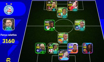Conta efootball braba e com bons jogadores