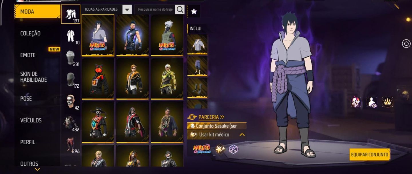 Ff +482 Peitas | Xm8 e Ump Att | Lvl.74 Gemada | Criada em 2018