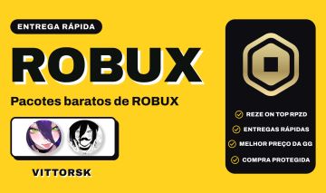 Robux SEM TAXA via Roblox Plus | Entrega Rápida e Segura | Vittorsk