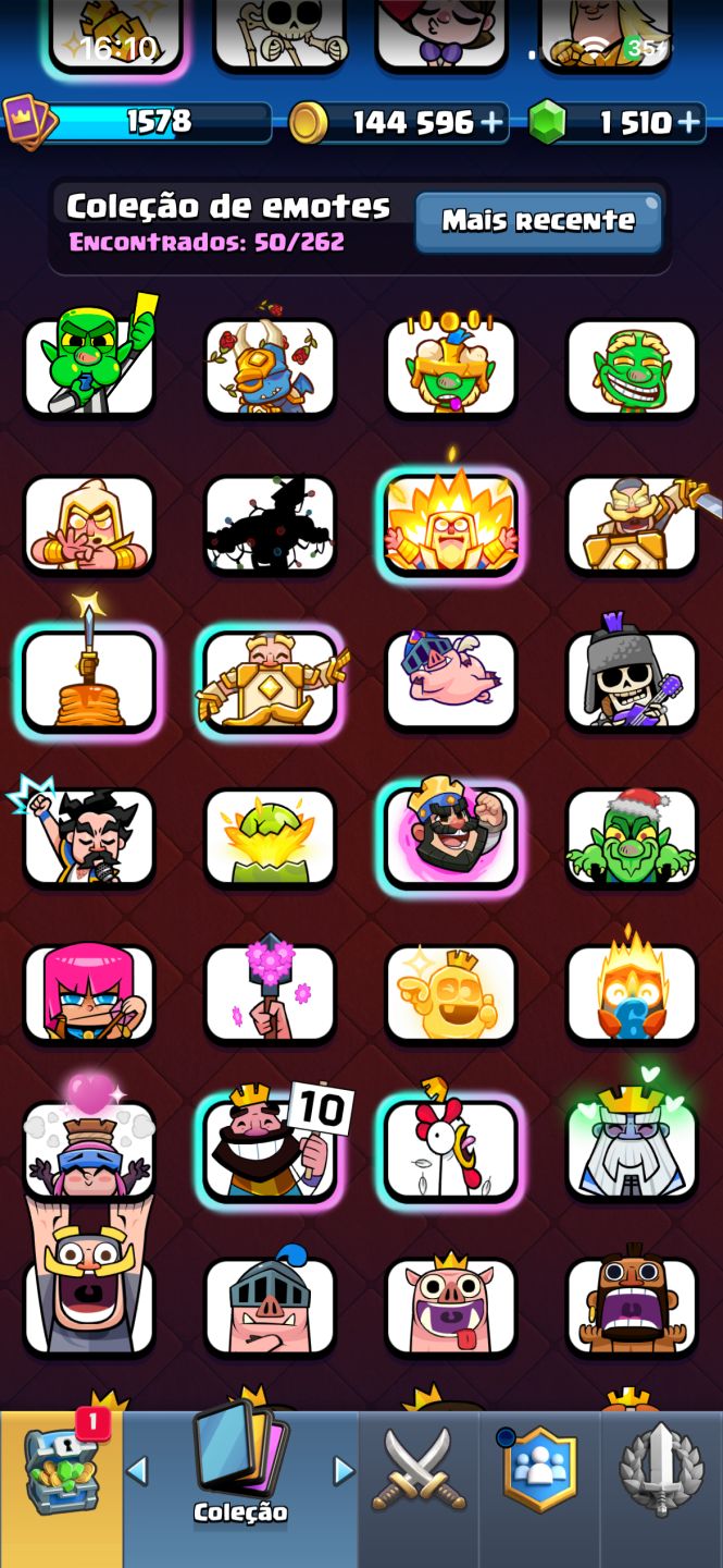 CONTA CLASH ROYALE + BRAWL STARS