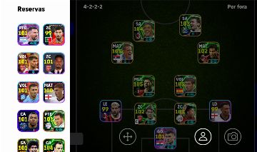Conta eFootball Mobile 3165 FC | Jogadores 105+ | Konami ID