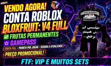 CONTA ROBLOX-15k Robux- V4Full- Portal Perm