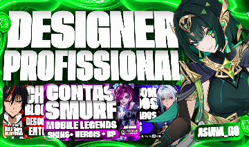 DESIGNER PROFISSIONAL BARATO (BANNER, THUMBNAIL, ANÚNCIO, LOGO/ÍCONE, TABELA)