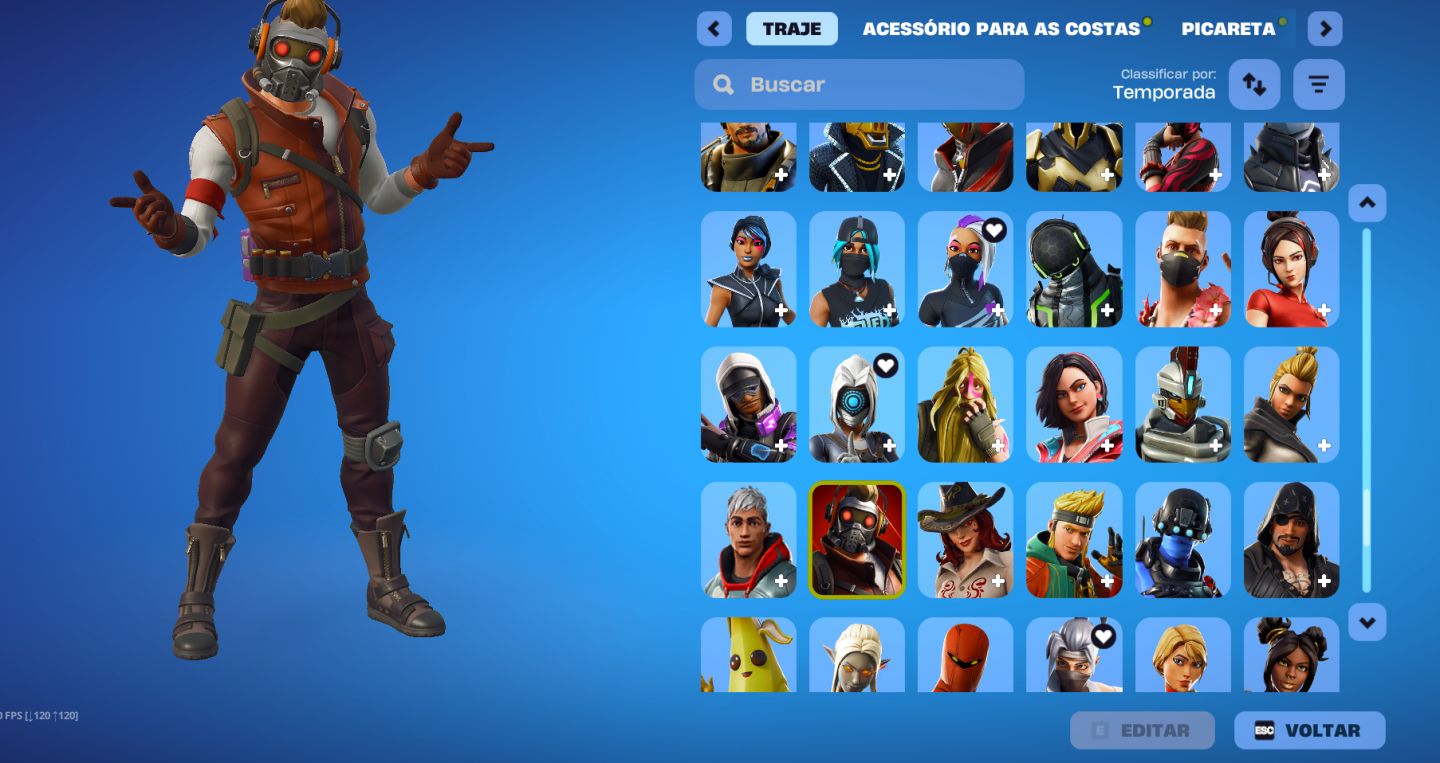 CONTA FORTNITE 240+ SKINS + SALVE O MUNDO FUNDADOR + V-BUCKS INFINITOS