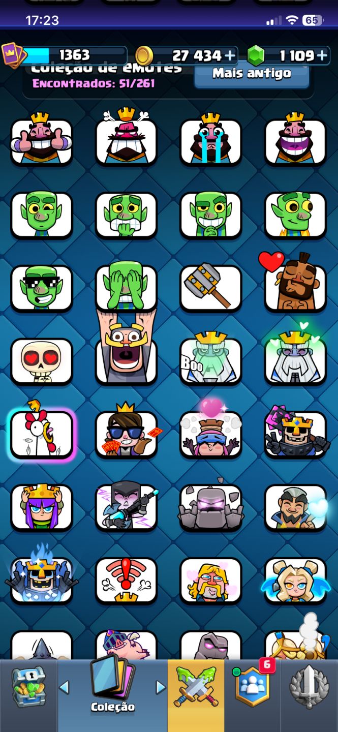 CONTA CLASH ROYALE | CARTAS NÍVEL 16/15 ABAIXO DO PREÇO