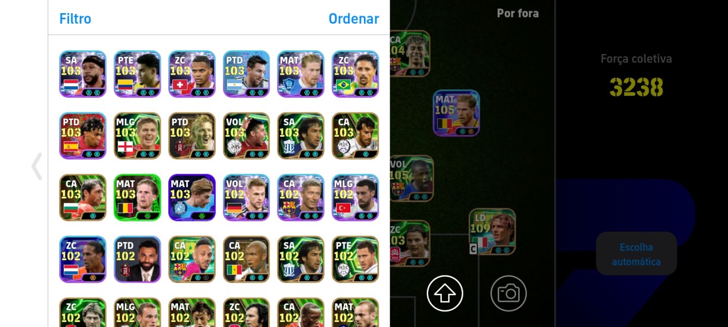 Conta EFootball 3238+FULL YAMAL RAPHINHA+COMPANHIA CONTA FULL