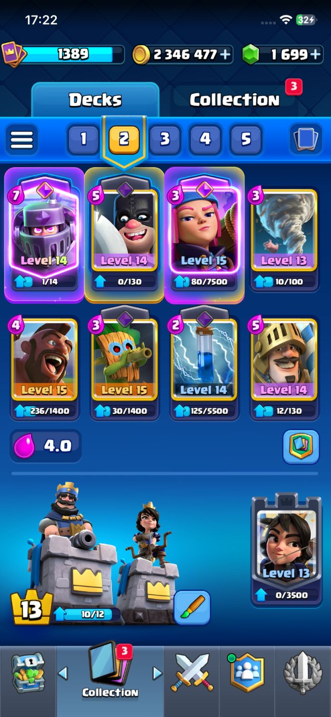 Conta de Clash Royale +11k Troféus