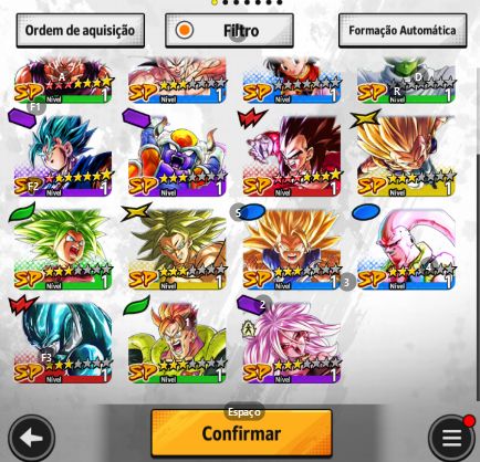 DRAGON BALL LEGENDS, LR SHALET, LR TRUNKS GOHAN E LF GOKU BLACK ESTRELADOS