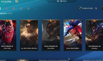 CONTA WILD RIFT 5 SKINS LENDÁRIAS FULL ACESSO