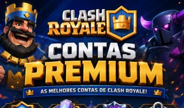Conta de Clash Royale full com acesso permanente (90% mais barato)