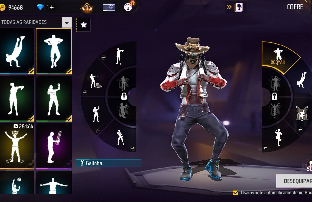 CONTA FF ANTIGA COM STEAMPUNK, BISCOITOS, UMP RUBY, S3,S4,S5, MINATO, GOLA ALTA
