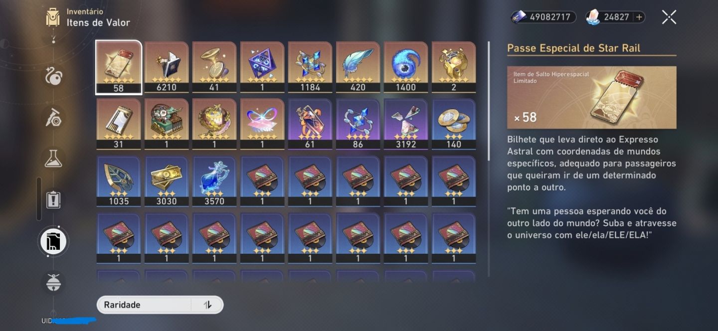 298 TIROS - VÁRIOS LIMITADOS COM CONES - MUITO RECURSO - LVL 70