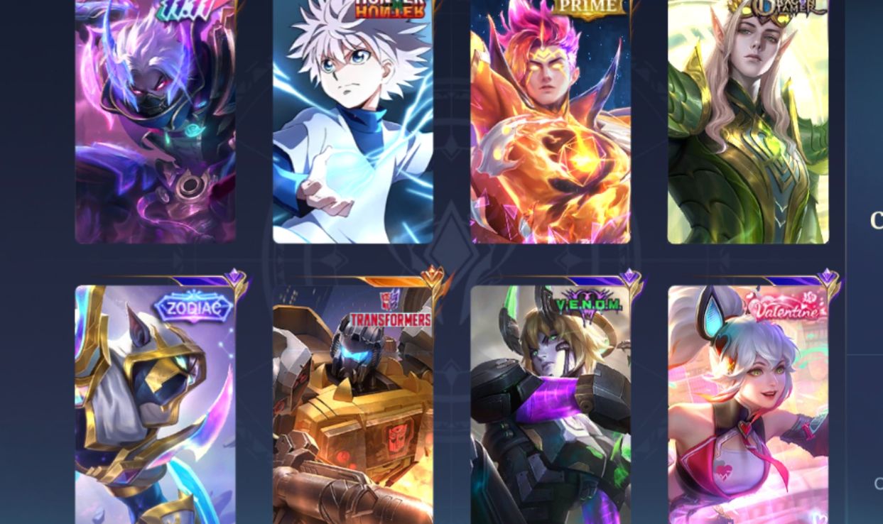 Conta mobile legends killua