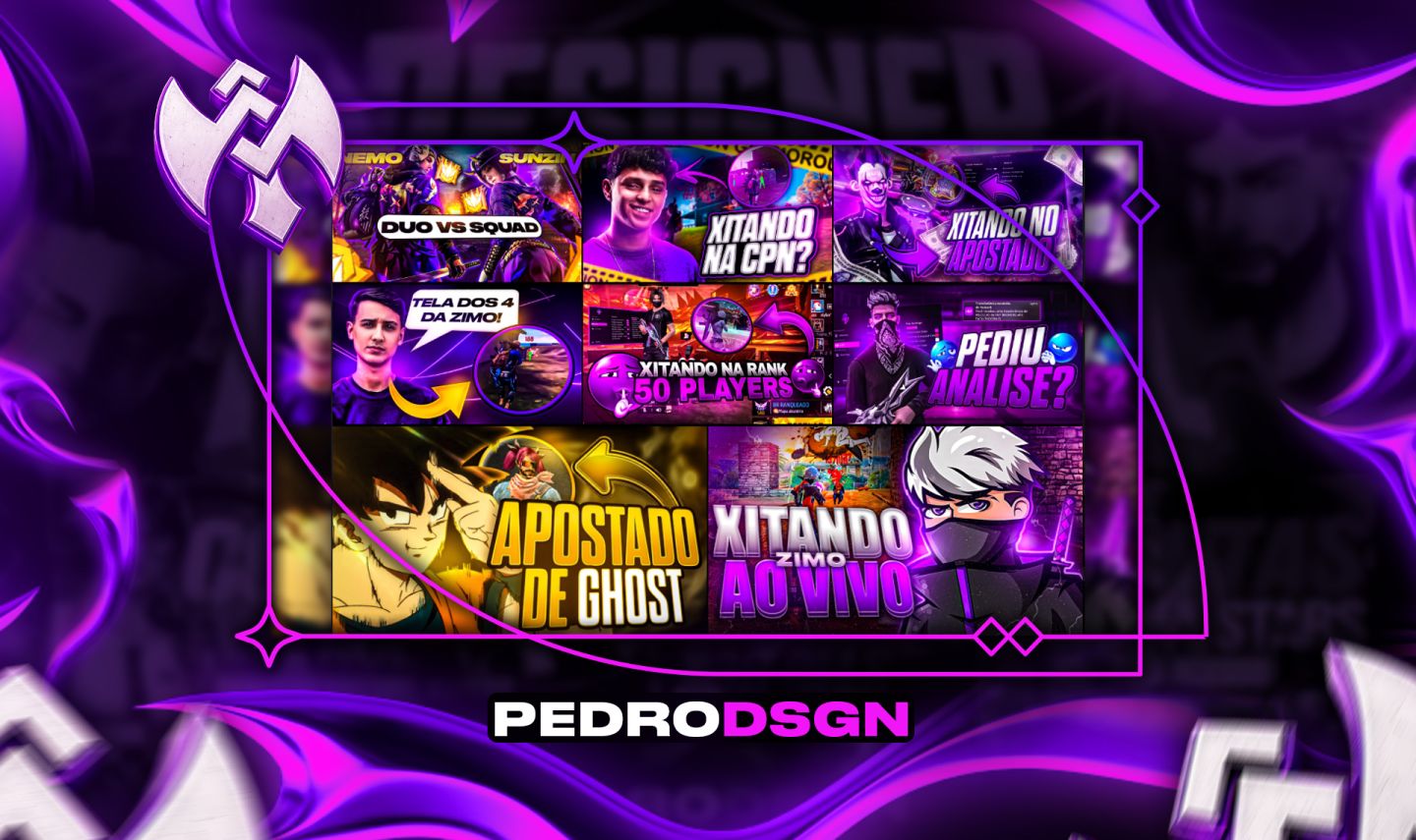 DESIGNER PROFISSIONAL | THUMBNAILS, BANNERS E ANÚNCIOS DE ALTA QUALIDADE