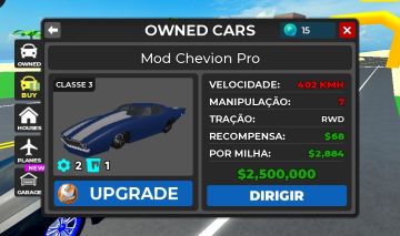 MOD CHEVION PRO RARO | CAR DEALERSHIP TYCOON (ROBLOX)