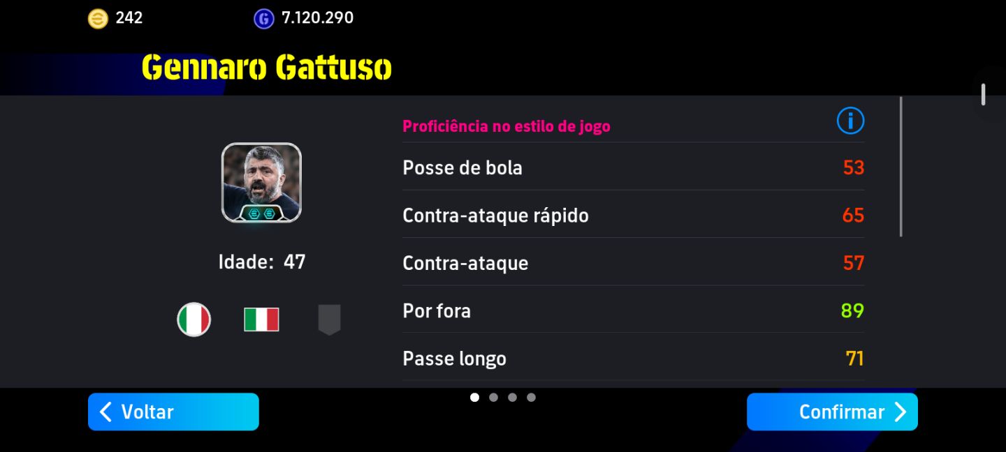 Conta Efootball | Ney Blitz + Suárez Blitz+ Nesta 108 + CR7 Épico + Técnico 90