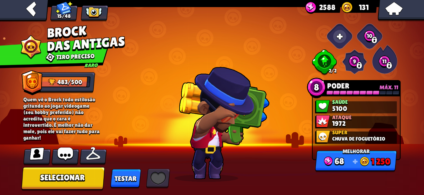 Brawl Stars 31K Troféus | Grande Quantidade de Recursos
