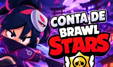 Conta de brawl stars e clash royale 40% off