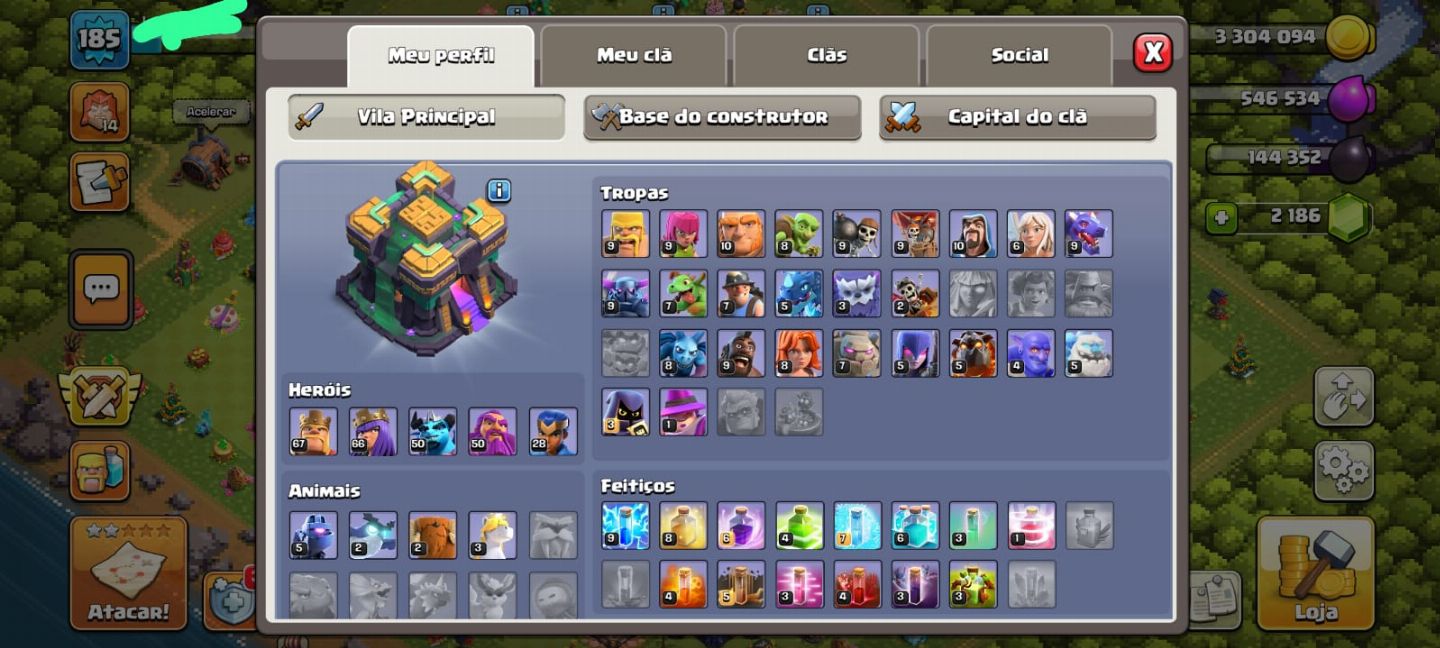 CHANCE ÚNICA! Conta Clash of royale nivel 15 e Clash of Clans CV 14