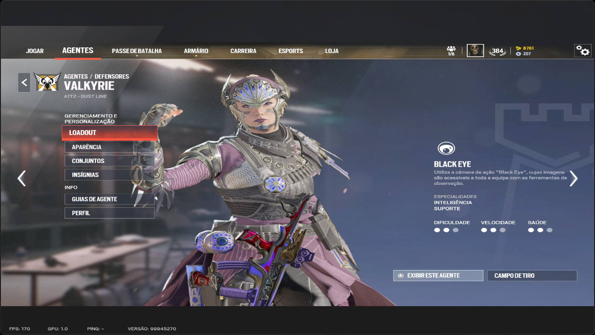Conta de R6 2016 com varias SKINS