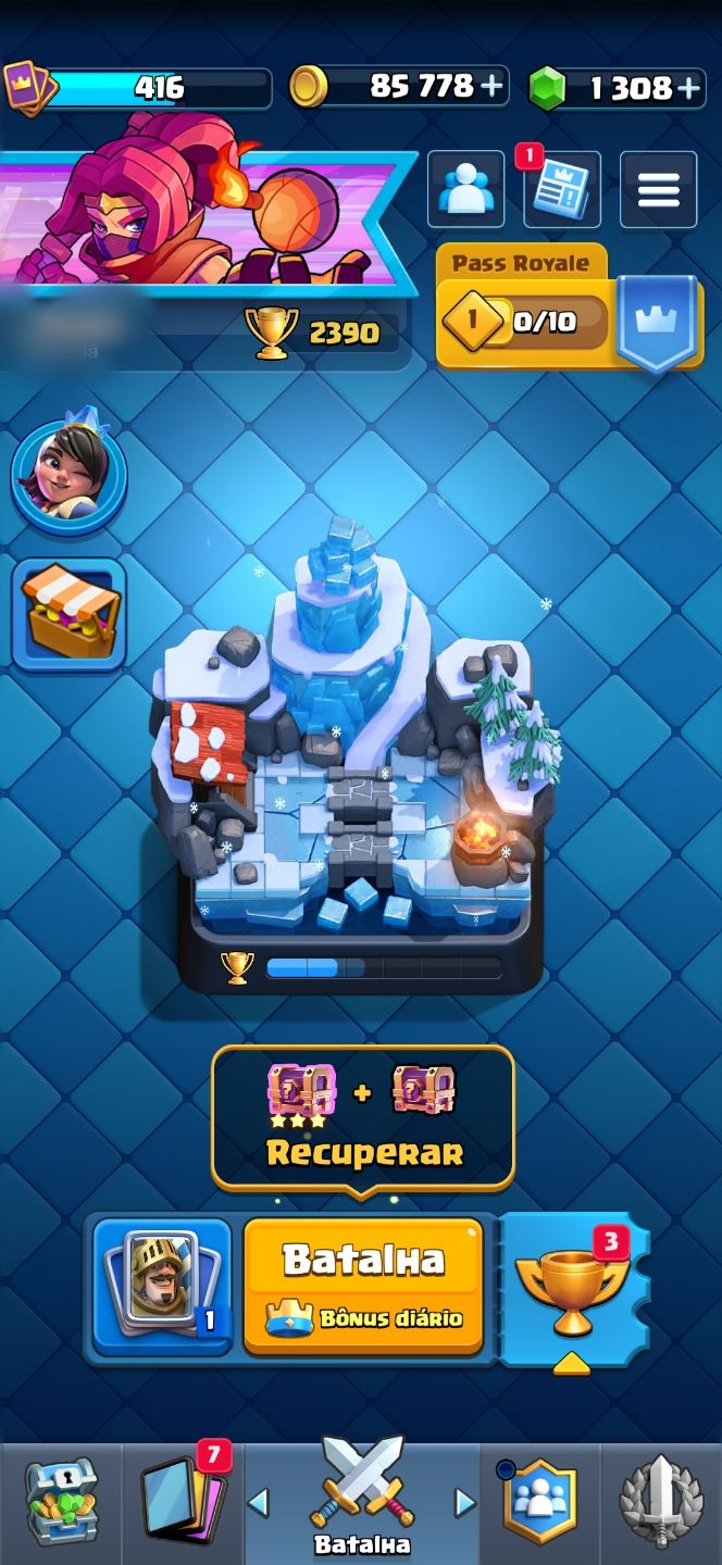 CONTA CLASH ROYALE [MELHOR PREÇO] 1 CAPEÃO 1 EVO