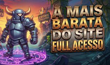 CONTA CLASH ROYALE E CLASH OF CLANS (JÁ PEGOU MAIOR CAMPEÃO)