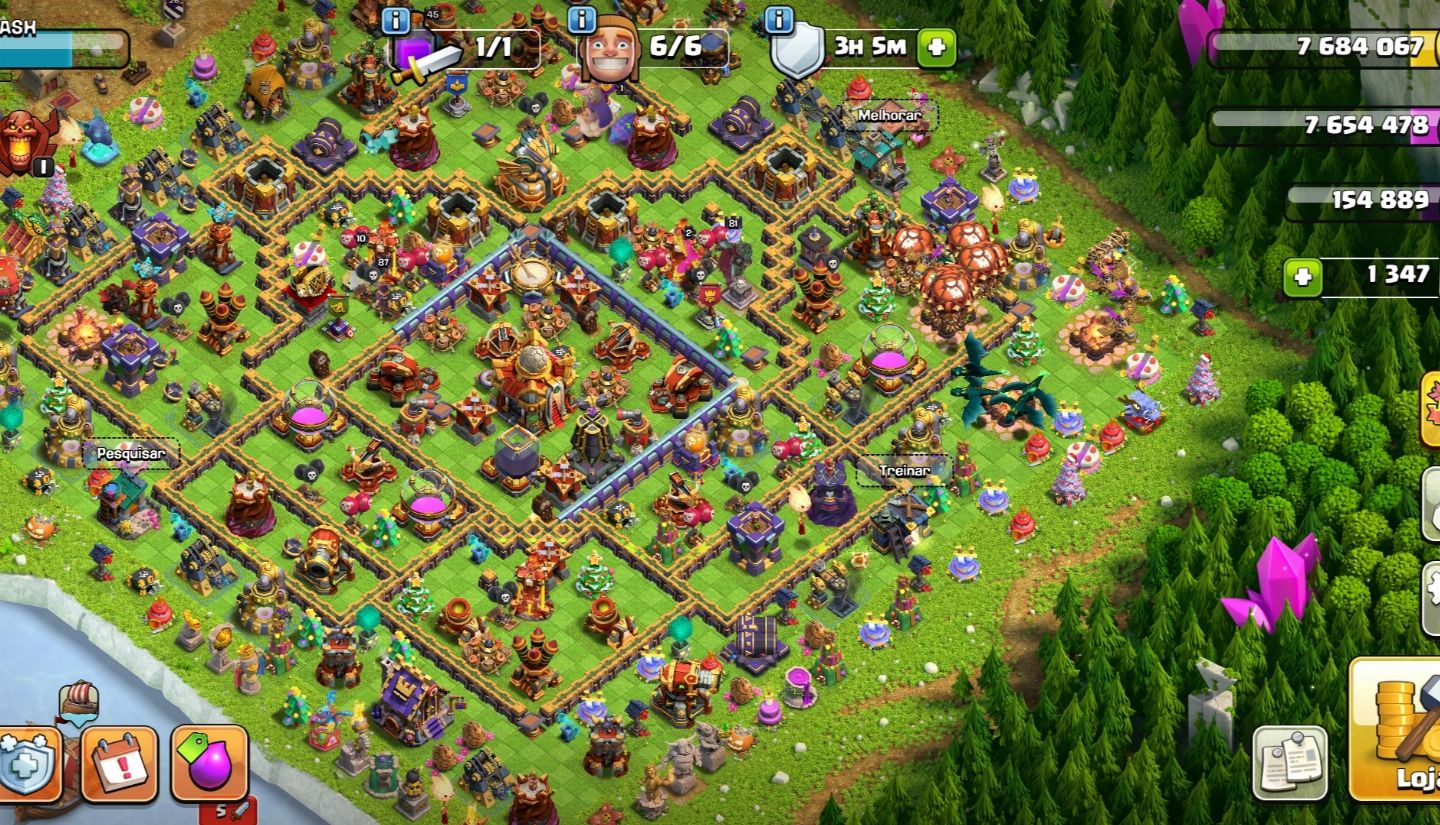 Contas baratas CoC