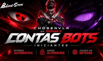 BLOODSTRIKE | CONTAS BOTS - INICIANTES | ARMAS-FACAS-PERSONAGENS | ENTREGA AUTO