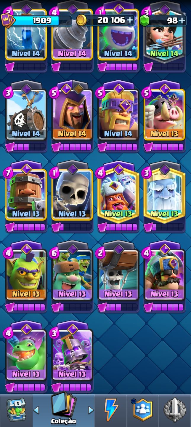 CONTA CLASH ROYLE UPADA! PREÇO A BAIXO PRA SAIR HJ!