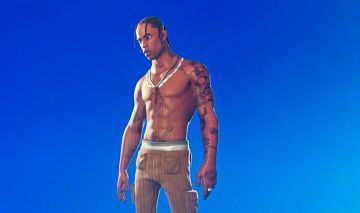 Conta fortnite Travis scott e machado kratos