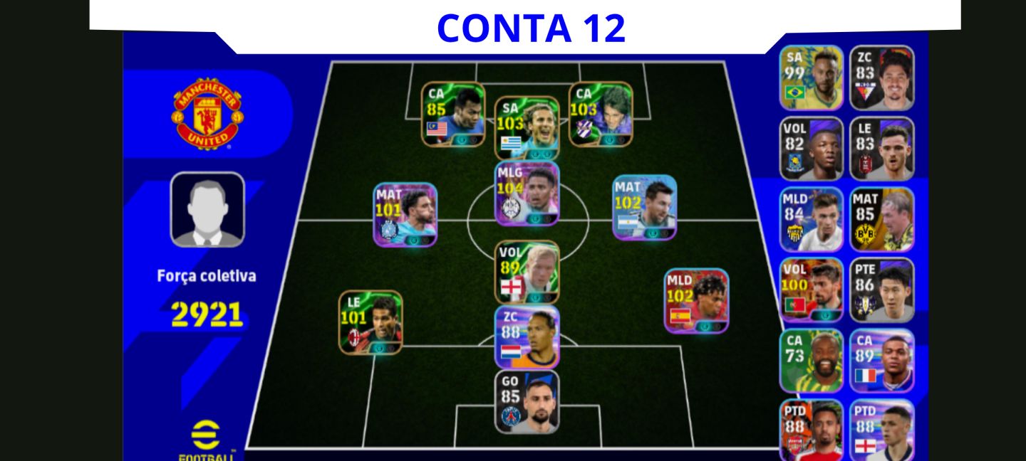 Contas Efootball Iniciais com Épicos/big Times Garantidos! Vol. 01