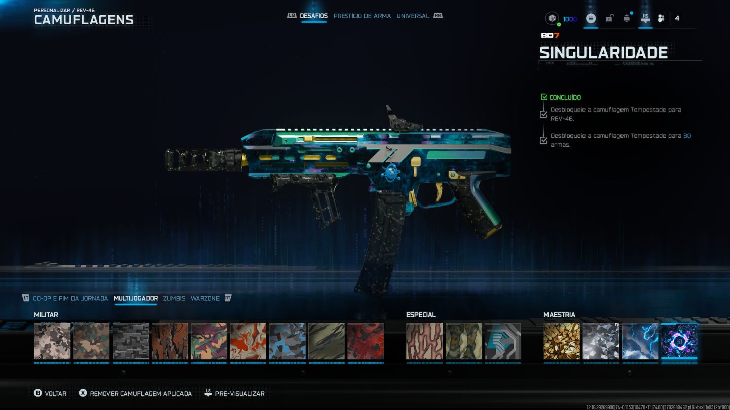 Conta Warzone / Mw4