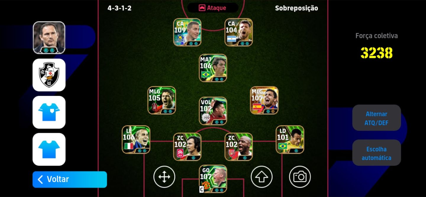 CONTA eFootball Mobile ELENCO FORTE + 1 DIVISÃO + MUITOS ÉPICOS