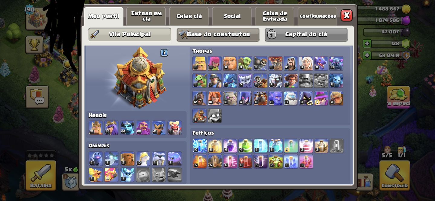 Conta Clash of Clans. Cv 16 - único dono