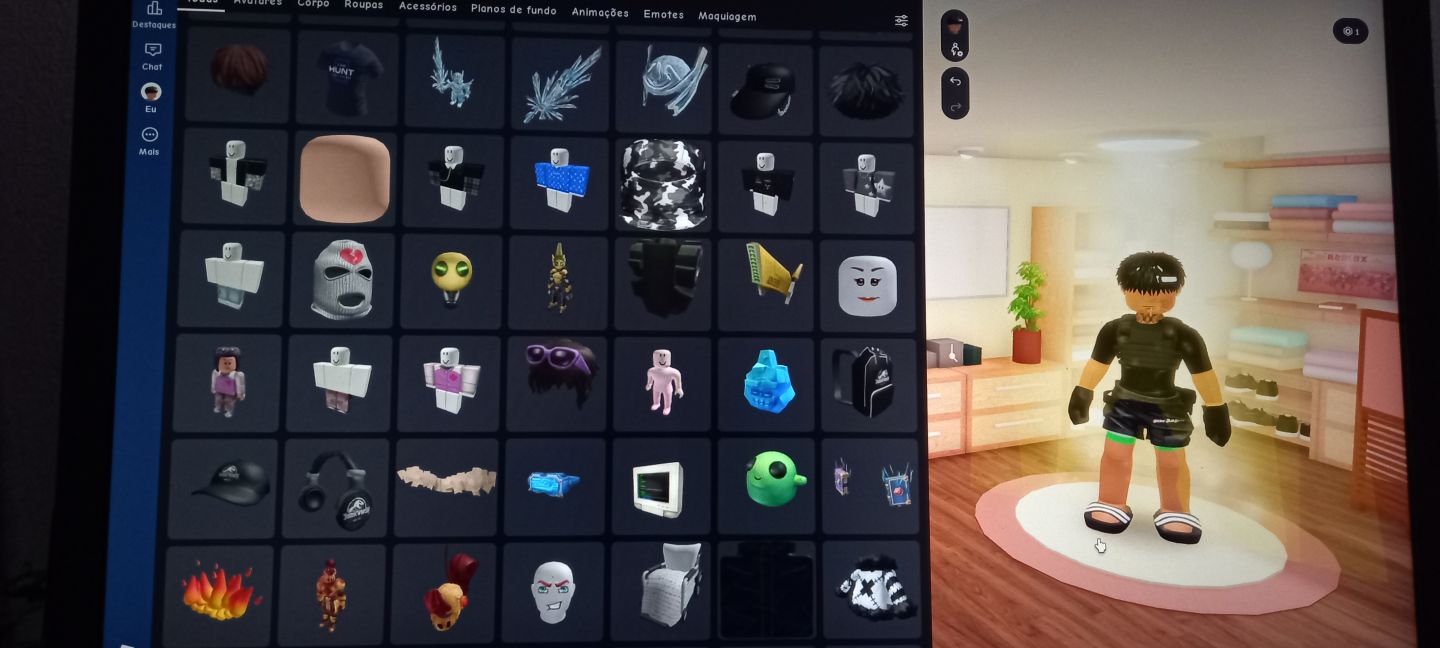 CONTA ROBLOX CRIADA EM 2018