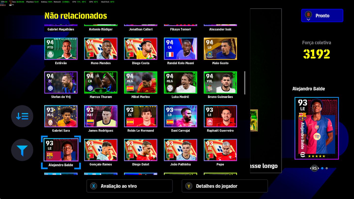 Conta PC Steam + Rei Pelé 108, E. Cantona 105 e CIA