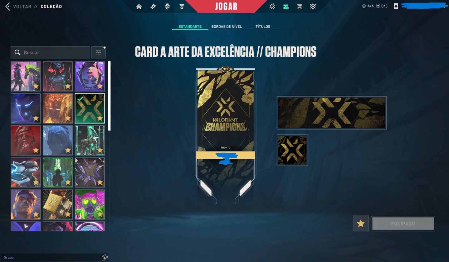 PRA SAIR LOGO Conta Valorant Full Skins Champions ( exceto 2022 )