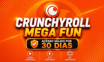 CRUNCHYROLL MEGA FUN TELA 30 DIAS