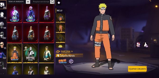 CONTA FREE FIRE LEVEL 81 PRIME 7 SOMBRA ROXA , UMP RUBI ,BANDEIRAO