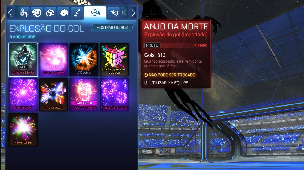 CONTA ROCKET LEAGUE COM 2 TAGS DE TORNEIO SSL + dominus branco e fennec