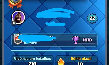 CONTA CLASH ROYALE MUITO UPADA