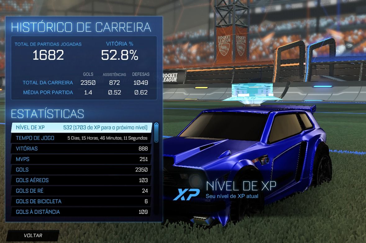 Conta Rocket League | FENNEC PRETO+ ARMA NUCLEAR BT+ DEUS DO FOGO | ENTREGA AUTO