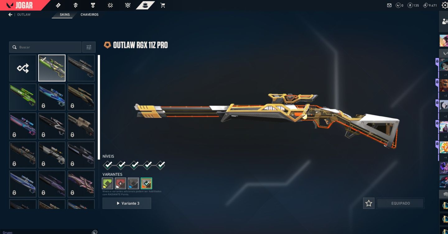 Conta Valorant Diamante 3 Peak Asc 2. Criador da Conta