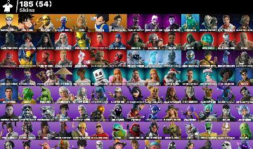 >>Conta Fortinite | 185 skins | Warpaint | ENTREGA AUTOMÁTICA!!!!